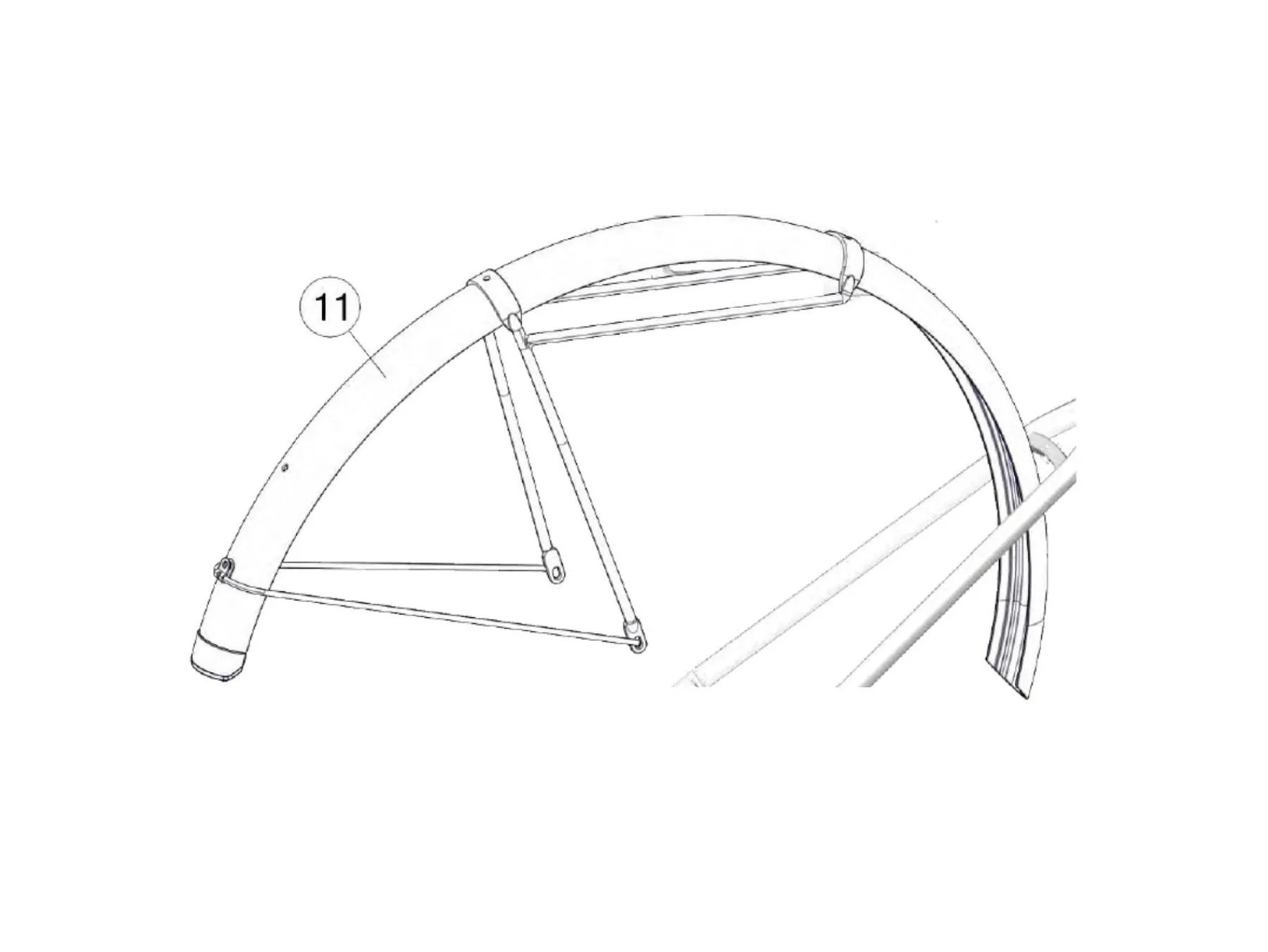 BMC Switzerland Accessoires^257 Fender / Rack Kit with Bolts