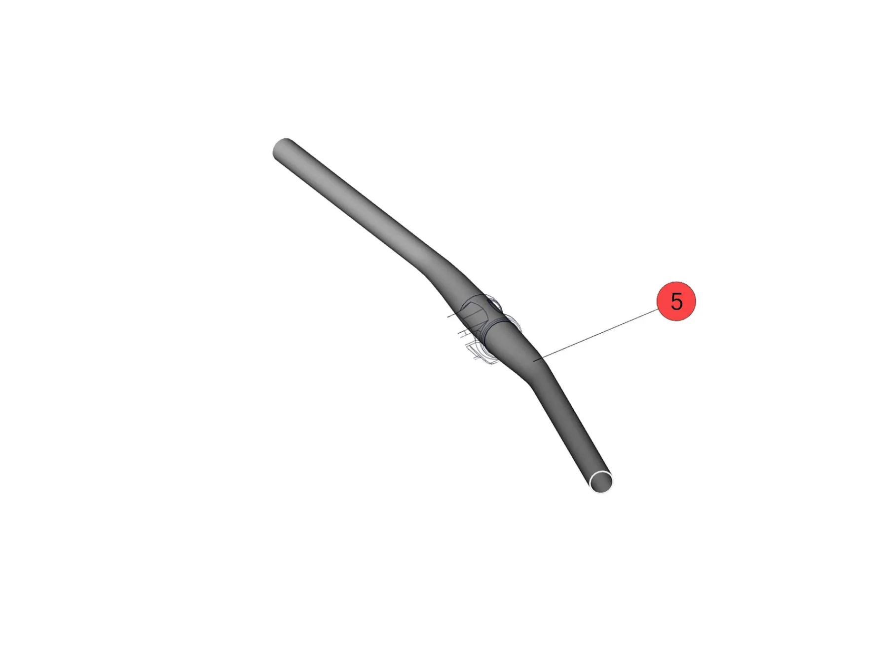 BMC Switzerland Komponente^Handlebar MTB Flat FB01 760mm