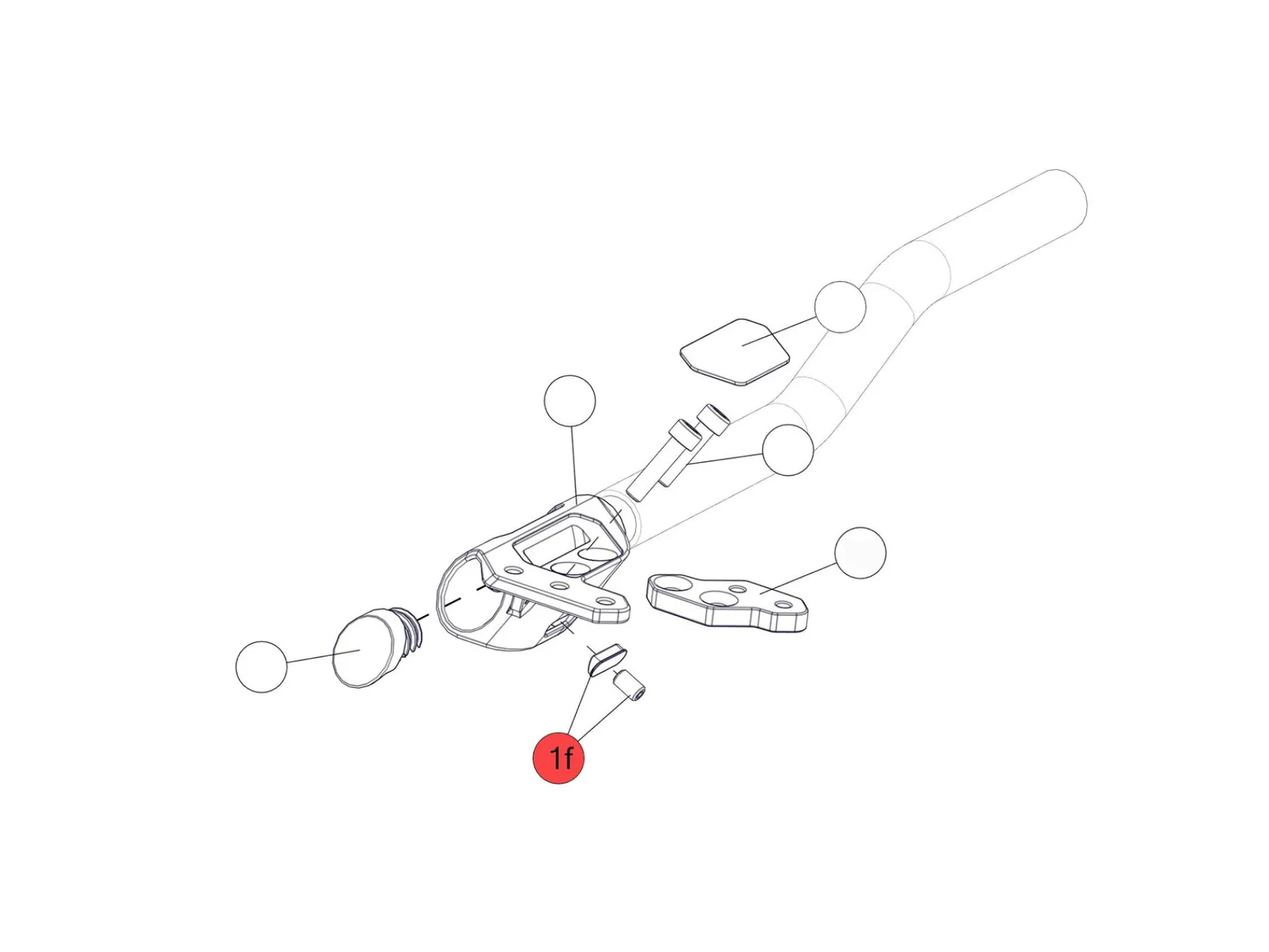 BMC Switzerland Ersatzteile^TM01 Extension Clamp