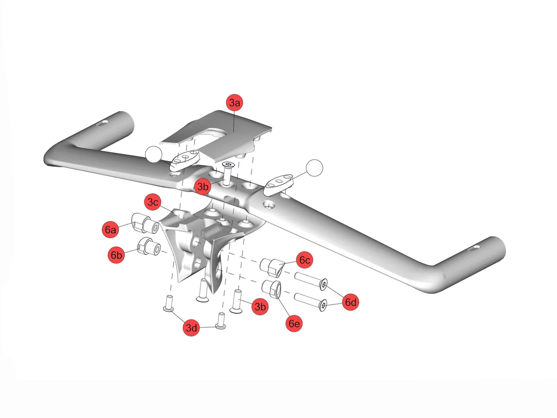 BMC Switzerland Ersatzteile^TM01 Flat Adapter